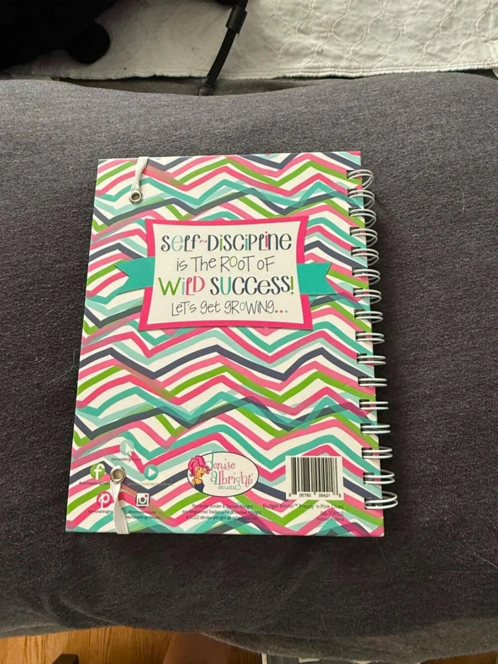 Denise Albright Budget Binder™ Undated 12-Month Budget Planner Workbook